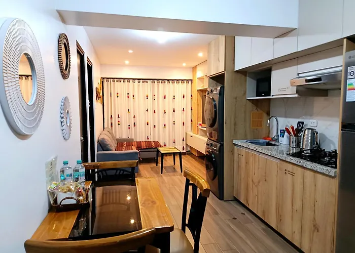 Departamento Moderno En Wanchaq, 2 Habitaciones, Vista Y Lavadora Y Secadora アパート *